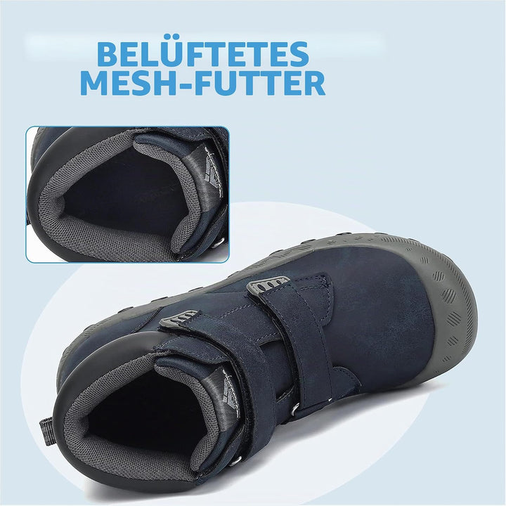 Mishansha Kinder Wanderschuhe rutschfest Leicht Trekking Wanderstiefel für Jungen Mädchen Gr.24-38 2