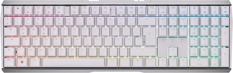 CHERRY MX 3.0S Wireless, kabellose mechanische Gaming-Tastatur mit RGB-Beleuchtung, Deutsches Layout