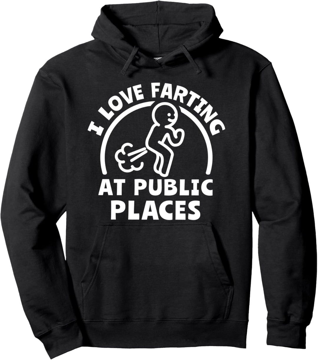 I Love Farting Furz Ich Liebe Furzen Pullover Hoodie
