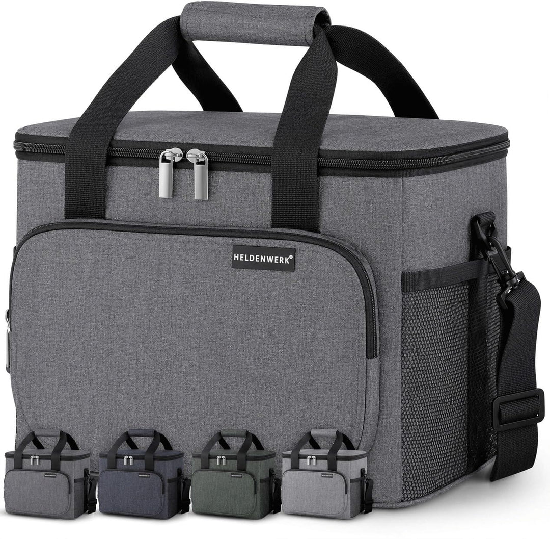 HELDENWERK Kühltasche für Essen &amp; Getränke - Isolierte Thermotasche auslaufsicher &amp; wasserdicht - Fr