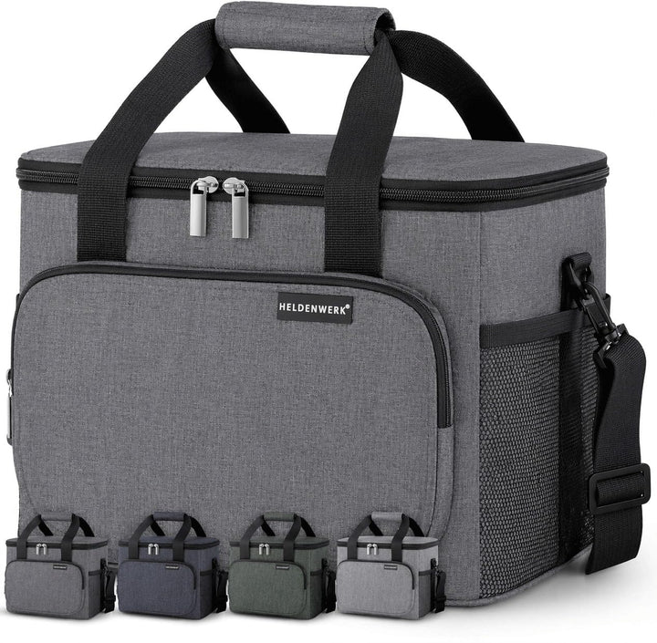 HELDENWERK Kühltasche für Essen &amp; Getränke - Isolierte Thermotasche auslaufsicher &amp; wasserdicht - Fr