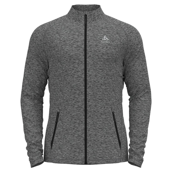 Odlo Herren FLI Jacke Fleecejacke Fleecepullover XXL Grey Melange, XXL Grey Melange