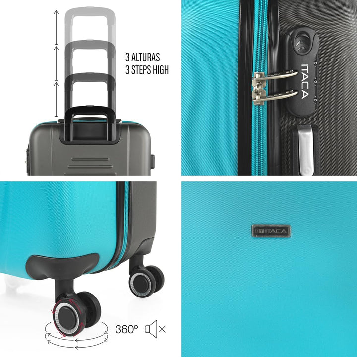 ITACA - Maletas Medianas - Maleta Mediana 4 Ruedas, Maleta Viaje Mediana, Maletas De Viaje, Maleta M