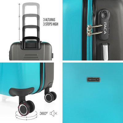 ITACA - Gepäck-Sets, Reisekoffer, Reisekoffer Set, Kofferset, Hartschalenkoffer, Trolley-Set, Luggag