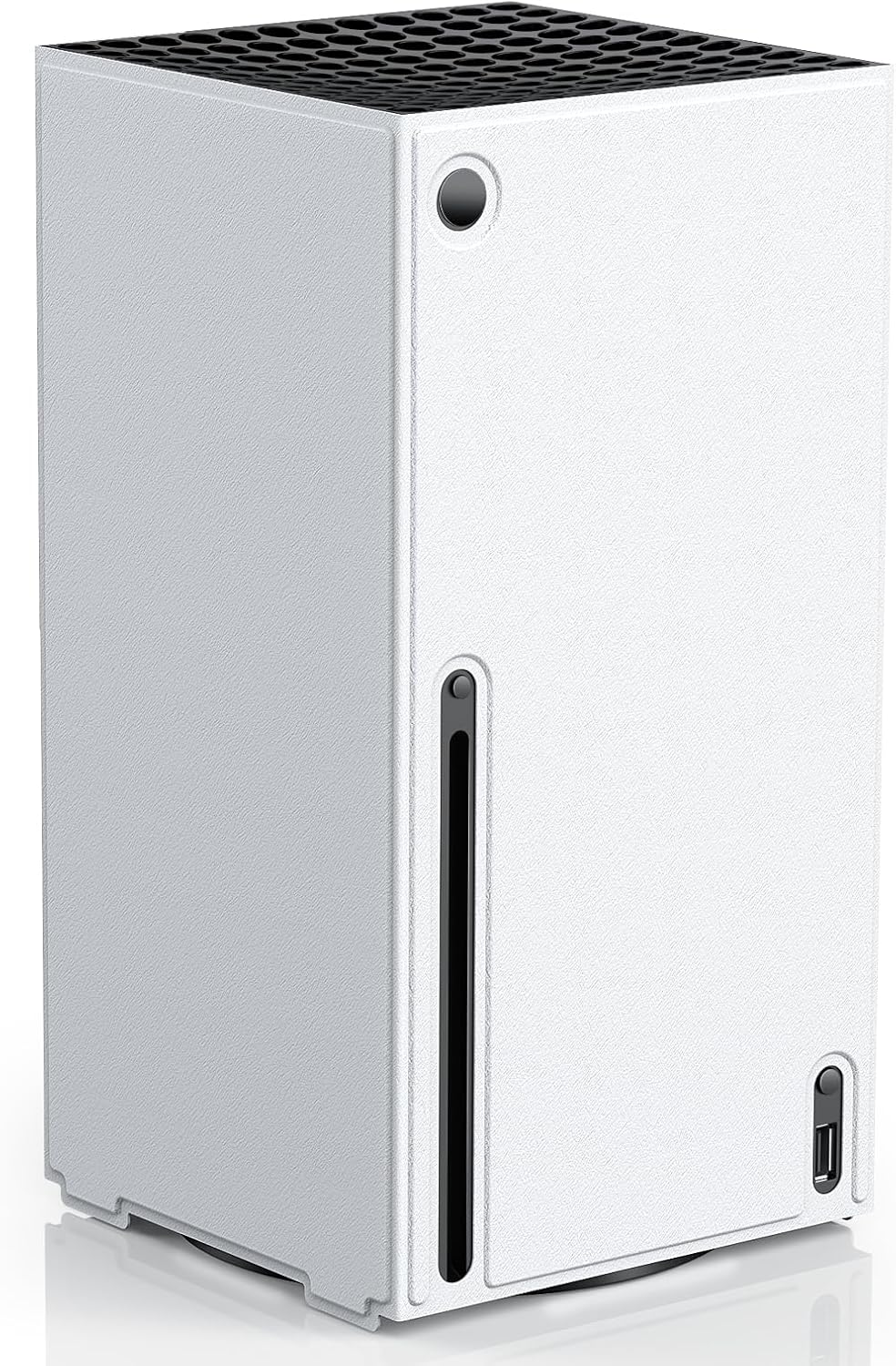 WOLIBEAR Magnetische Smart Wraps für Xbox Series X Konsole, Vollschutz Schutzhülle Case für Xbox Ser
