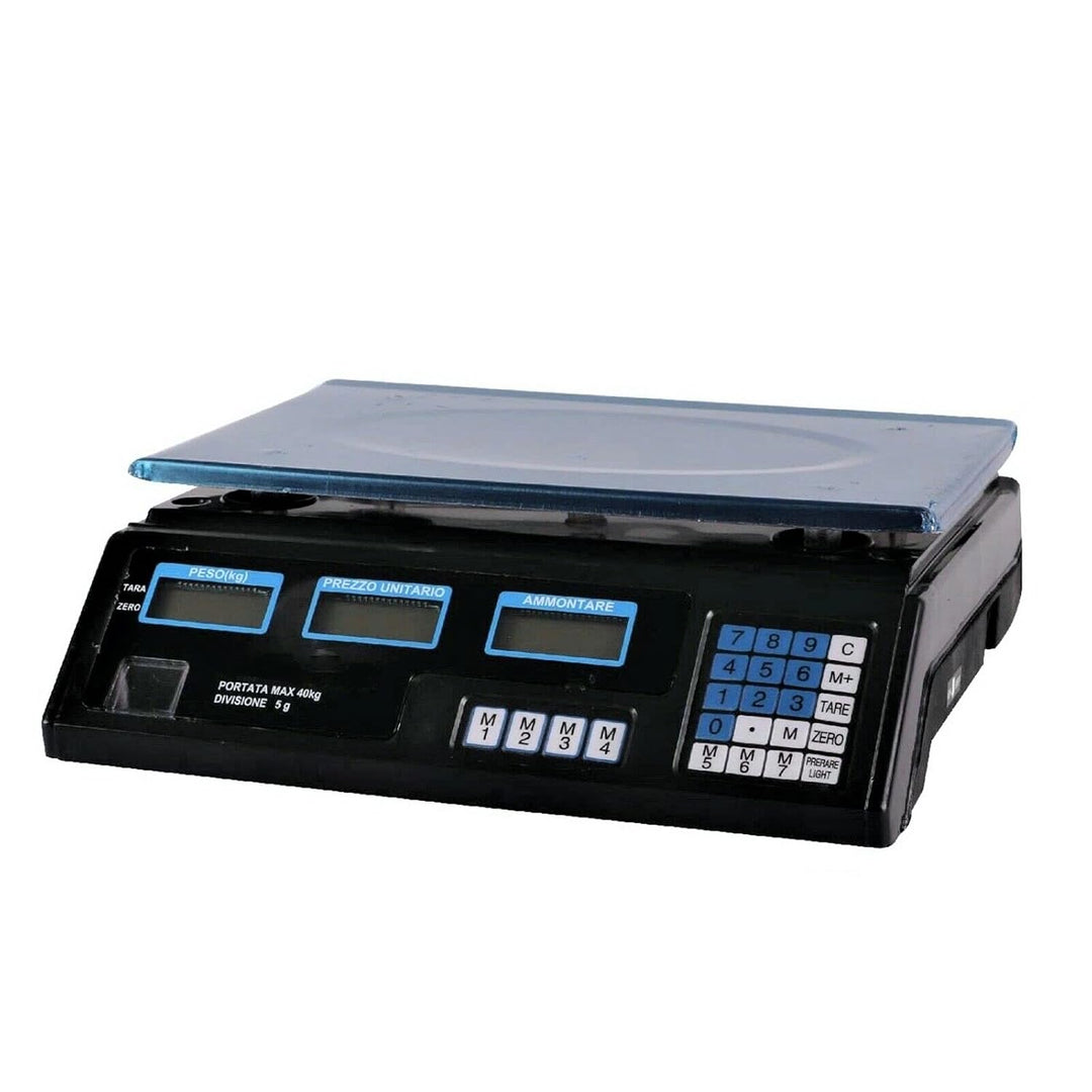 TEMPO DI SALDI Professionelle digitale Elektronikwaage Min. 5 g max. 40 kg Abteilung 5 g