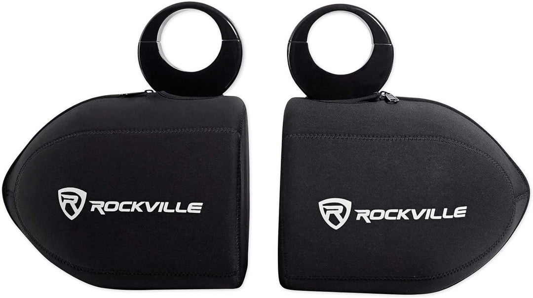 Paar Rockville rwbc Neopren Cover für 16,5 cm Marine Wakeboard Tower Lautsprecher