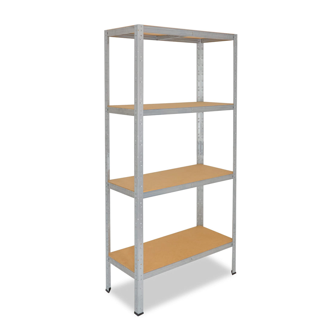 shelfplaza® 155x70x30cm Home Schwerlastregal verzinkt/Metallregal mit 4 Böden/Kellerregal Metall, Ga