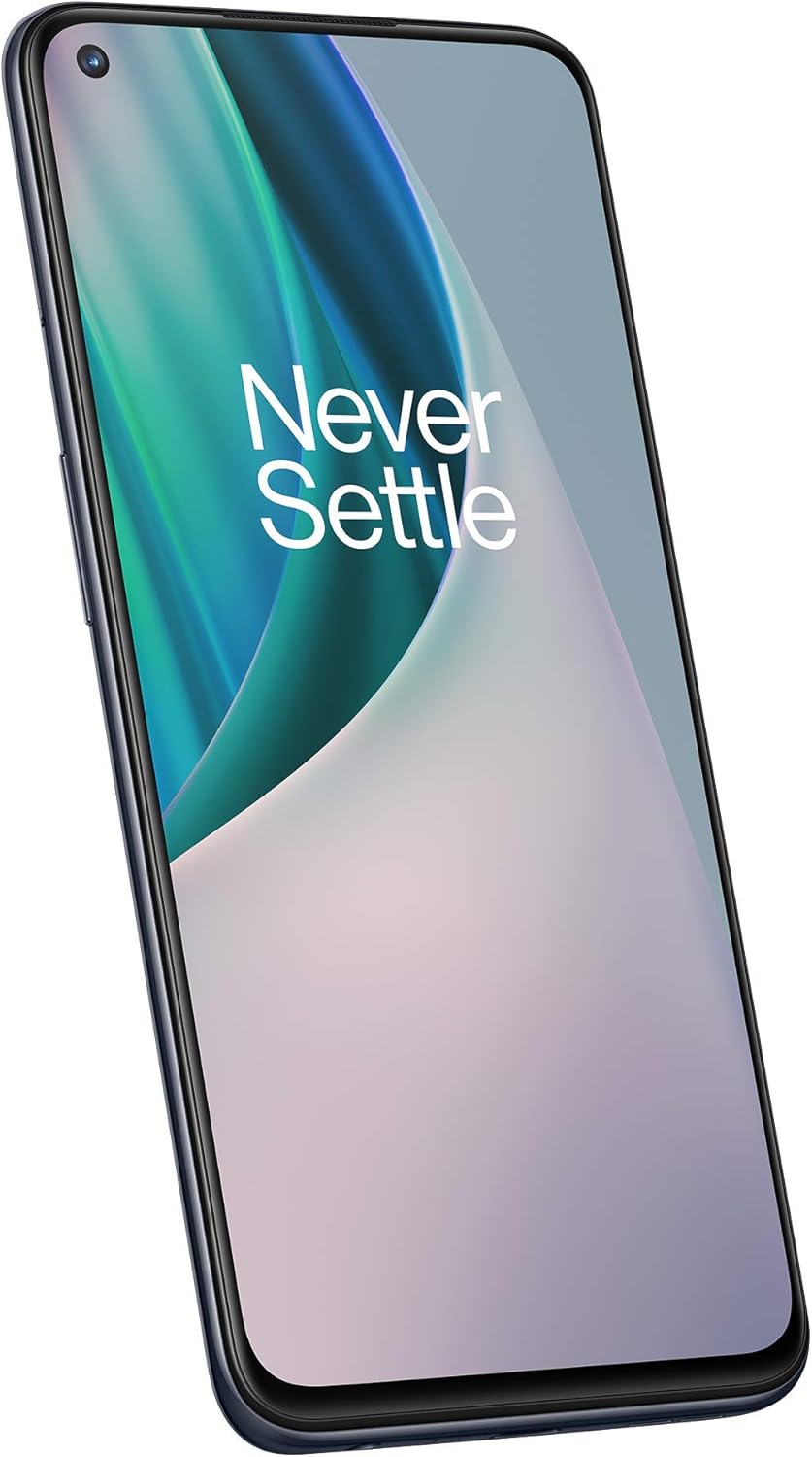 OnePlus N10 Midnight Ice | 6.49" 90Hz Display | 6GB RAM + 128GB Speicher | Vierfach Kamera | Warp Ch