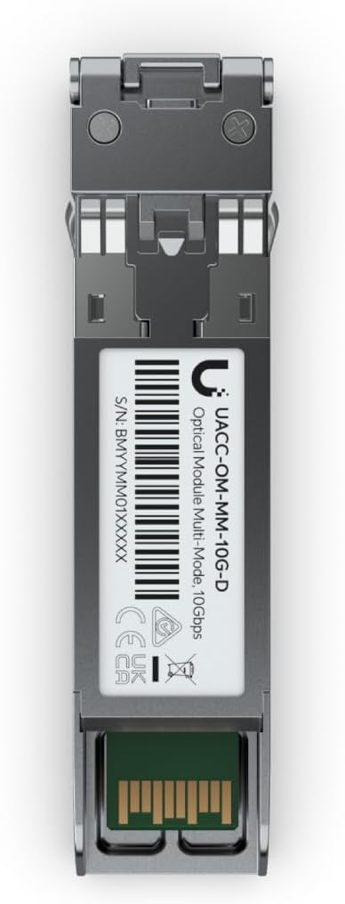 Ubiquiti SFP+ transceiver That Supports 10G Connections up, UACC-OM-MM-10G-D
