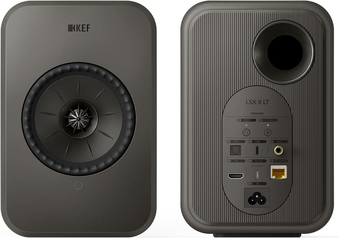 KEF LSX II LT kabellose Regallautsprecher, Graphite Grey | Musik | TV & Home Entertainment | Gaming