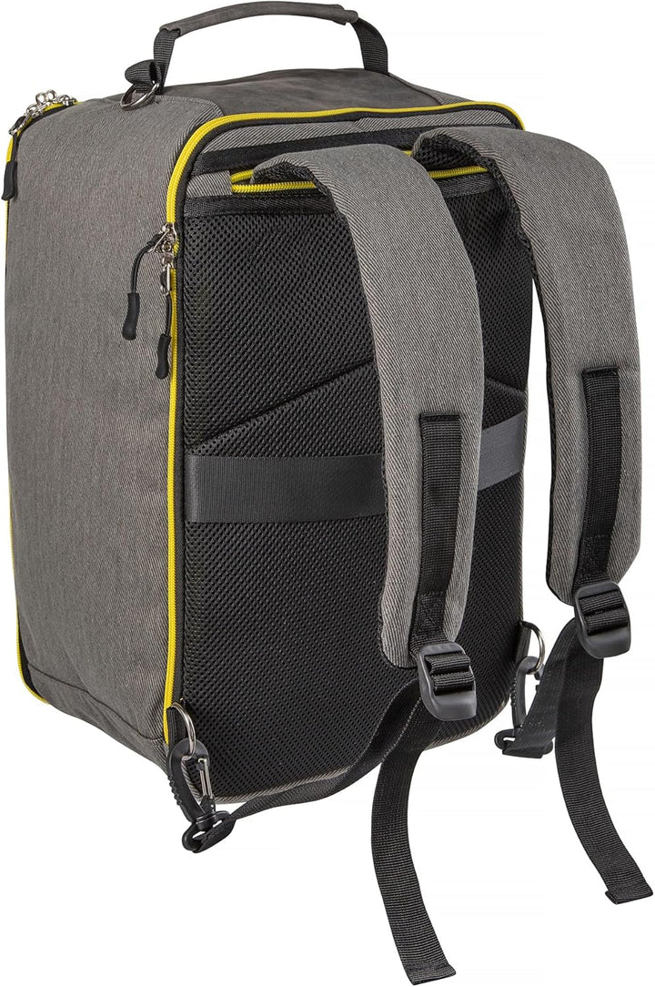 Cabin Max Manhattan Stowaway abschliessbarer Rucksack mit Organisationsfach und nützlichem Tablet Fa