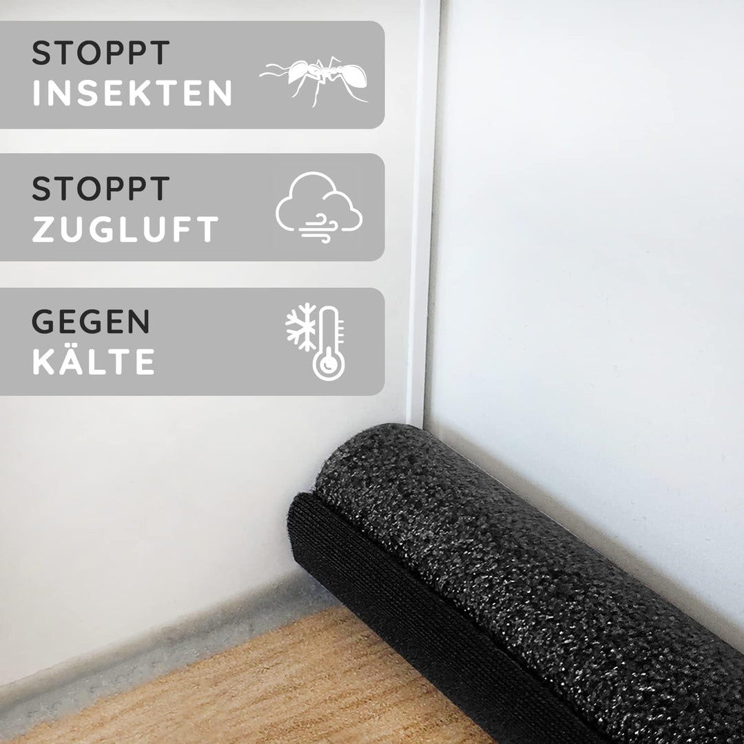 Meisterfaktur Zugluftstopper für Türen - Für alle Türen - Idealer Tür Zugluftstopper für eine effekt