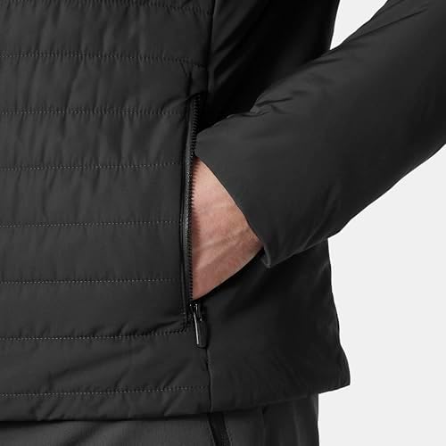Helly Hansen Herren Crew Isolierte Jacke 2.0, Schwarz