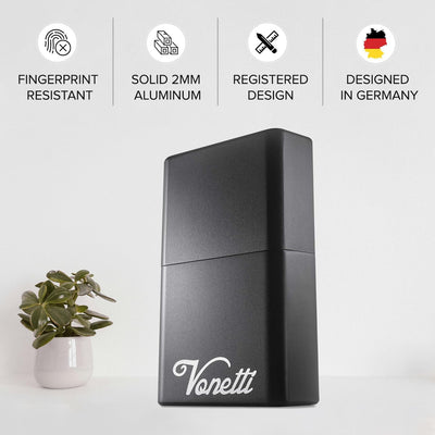 VONETTI Alpha Shield ORIGINALE - Premium RFID Signal Blocker Box - Smart Autoschlüssel Faraday Signa