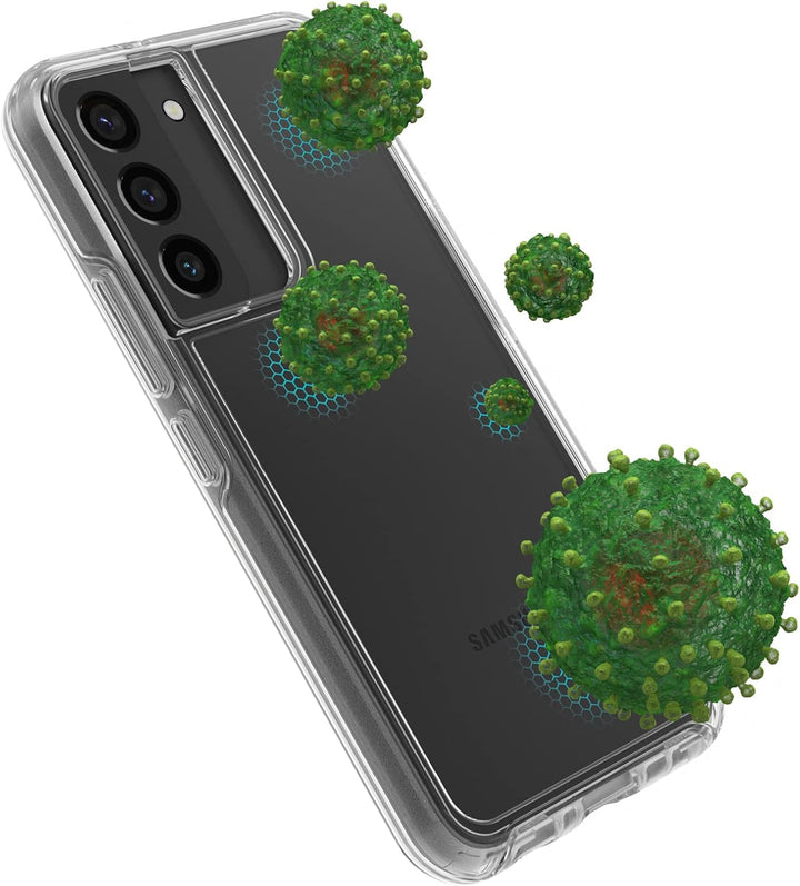 OtterBox 77-86539 Symmetry Clear Hülle, Sturzsicher, 3X getestet nach Militärstandard, Antimikrobiel