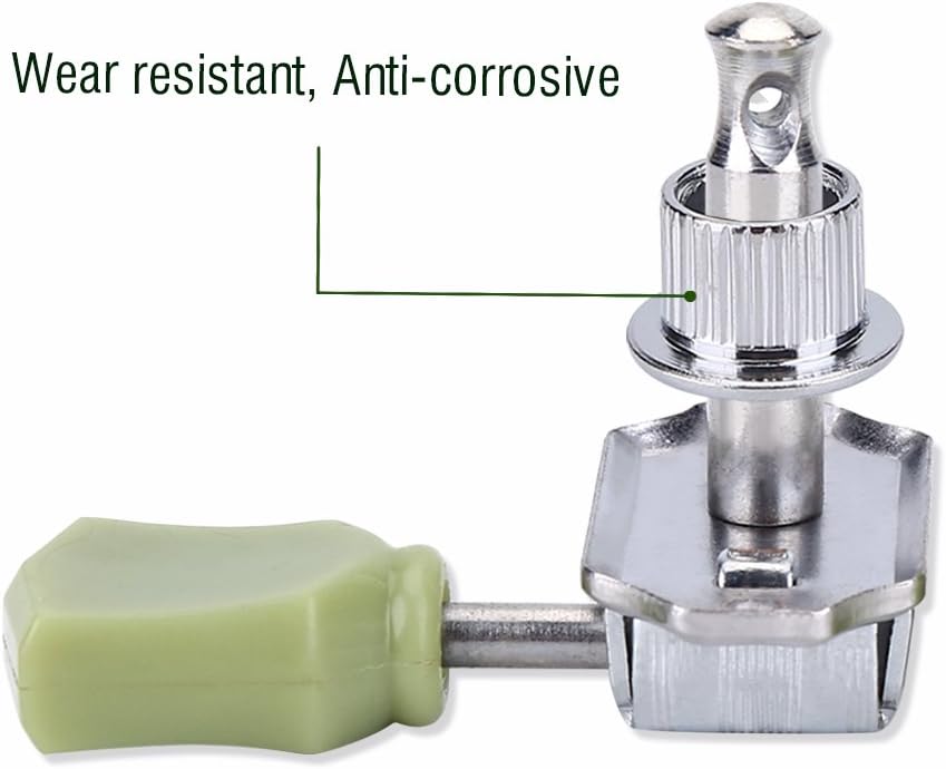 VGEBY1 Stimmwirbel, 3R 3L Gitarrensaite Stimmwirbel Gitarren Mechaniken Knöpfe für Akustik- oder E-G