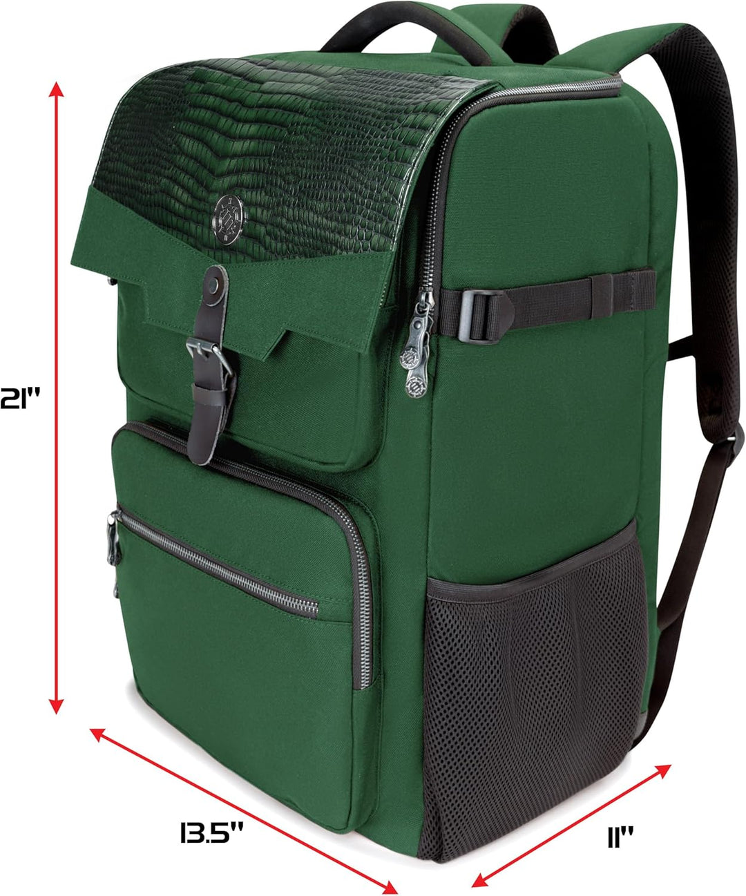 ENHANCE DnD Rucksack RPG DM Tasche für Dungeon and Dragons, Reisen DnD Taschen Organizer für 6–8 auf