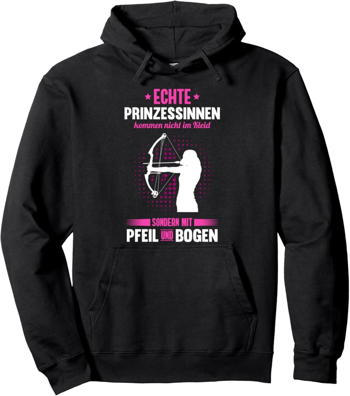 Geschenk-Idee für die Bogenschützen Frau I Pfeil und Bogen Pullover Hoodie