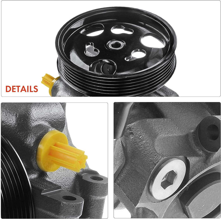 Frankberg Servopumpe Hydraulisch Lenkung mit Riemenscheiben Kompatibel mit Fiesta JA JB J5 J3 1.25L-