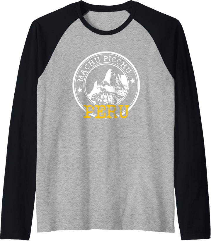 Machu Picchu Peru Peruanisch Raglan