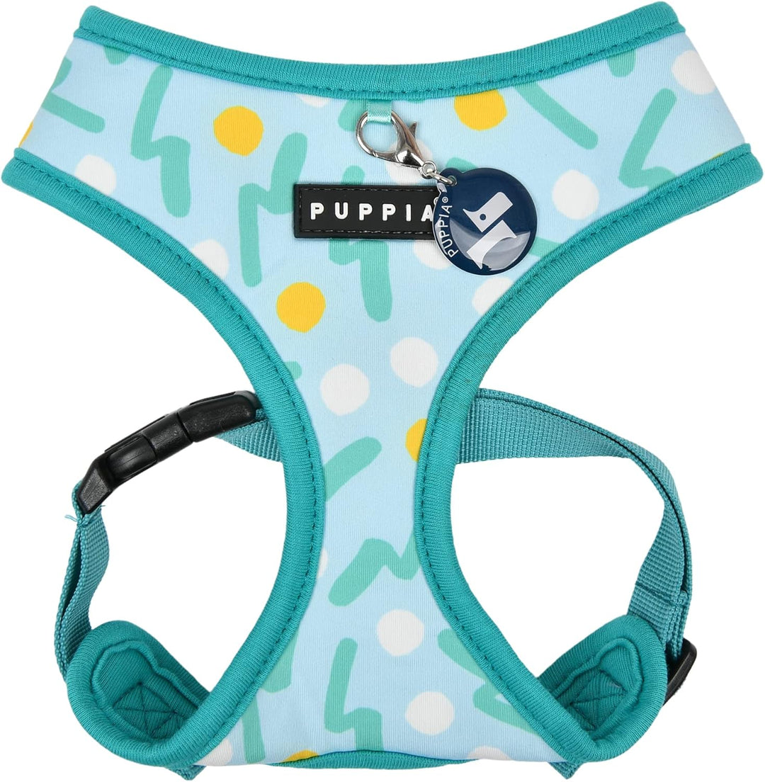 Puppia FETE Harness A, Farbe: Aqua, Grösse: M AQUA_FETE Medium, AQUA_FETE Medium