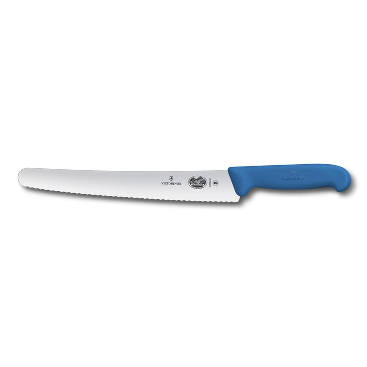 Victorinox Fibrox Konditorsäge mit Wellenschliff, Langes Küchenmesser für Kuchen und Backwaren, 26 c