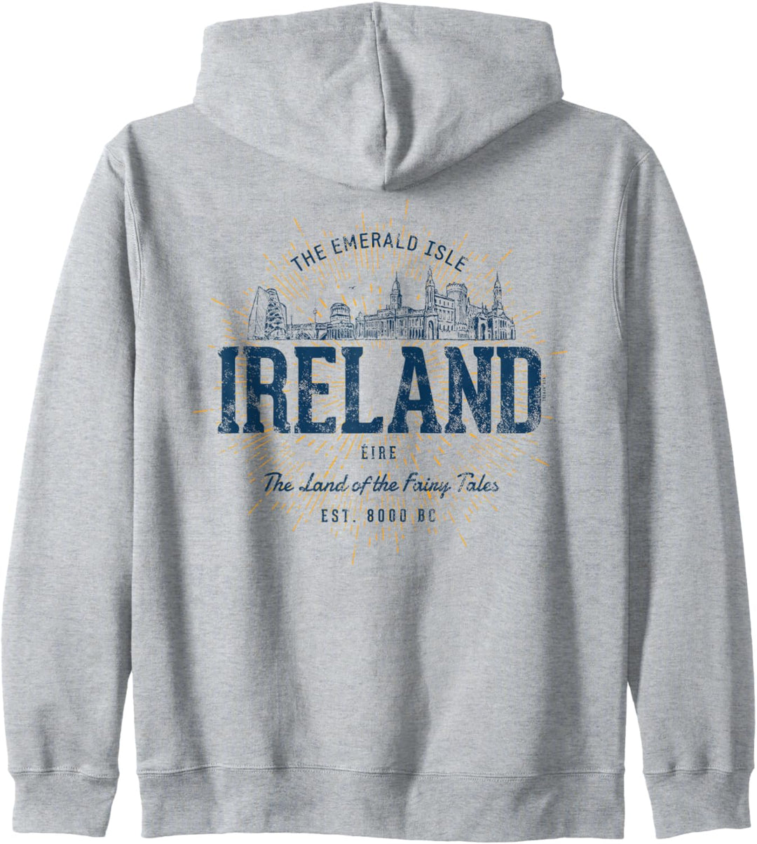 Ireland retro Stil Vintage Irland Kapuzenjacke