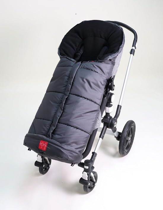 Kaiser Iglu Thermo Fleece Fusssack, anthrazit, Anthrazit