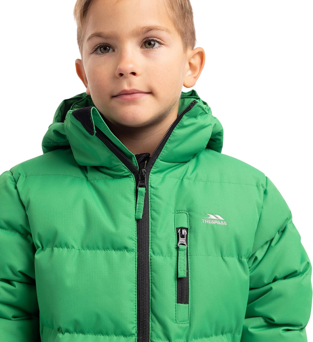 Trespass Herren Tuff-Male JKT Jacke 3-4 Jahre Grün (Clover), 3-4 Jahre Grün (Clover)