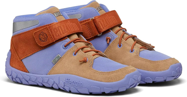 Affenzahn Wintersneaker Leder Dreamer wasserdicht mit elastischem Gummiband und Klettverschluss Grös