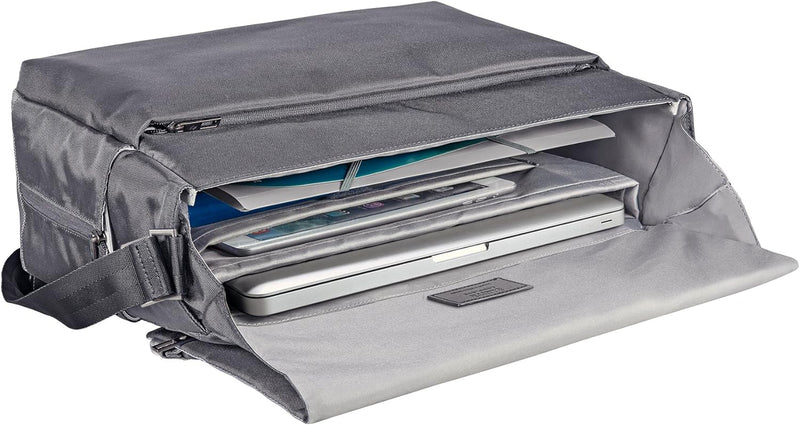 Leitz, Leichte Business Messenger-Tasche für 15.6 Zoll Laptop, Smart Traveller, Polyester/Metall/Led