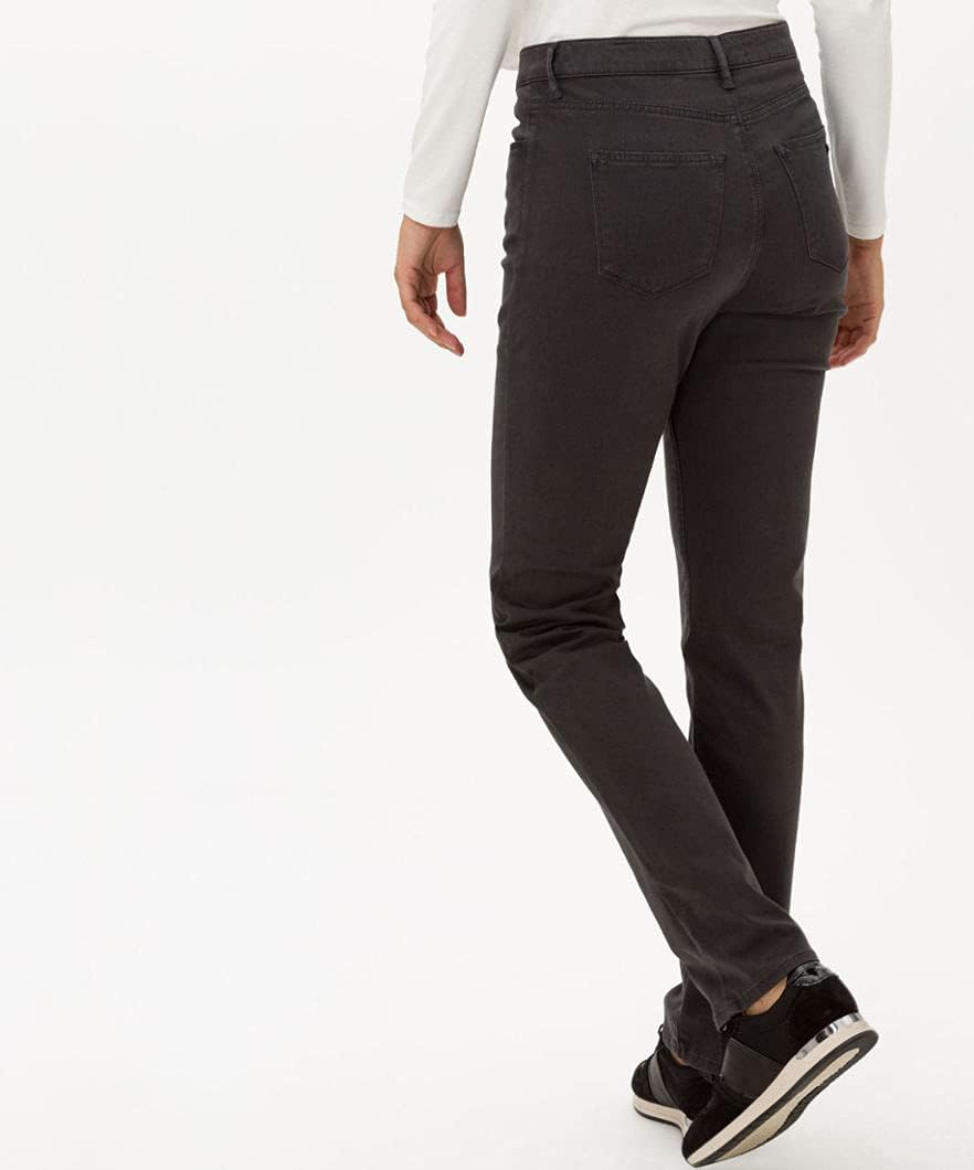 BRAX Damen Style Mary Winter Dream Hose 44W / 30L Grau, 44W / 30L Grau