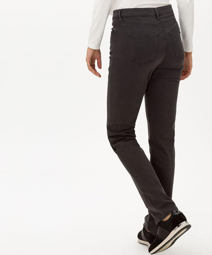 BRAX Damen Style Mary Winter Dream Hose 44W / 30L Grau, 44W / 30L Grau