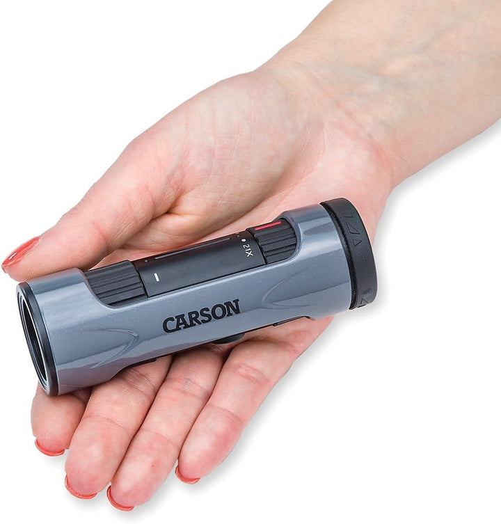 Carson MonoZoom 7x-21x Monokular mit Zoom Funktion und Vorrichtung zur Stativmontage (ZM-721) MonoZo