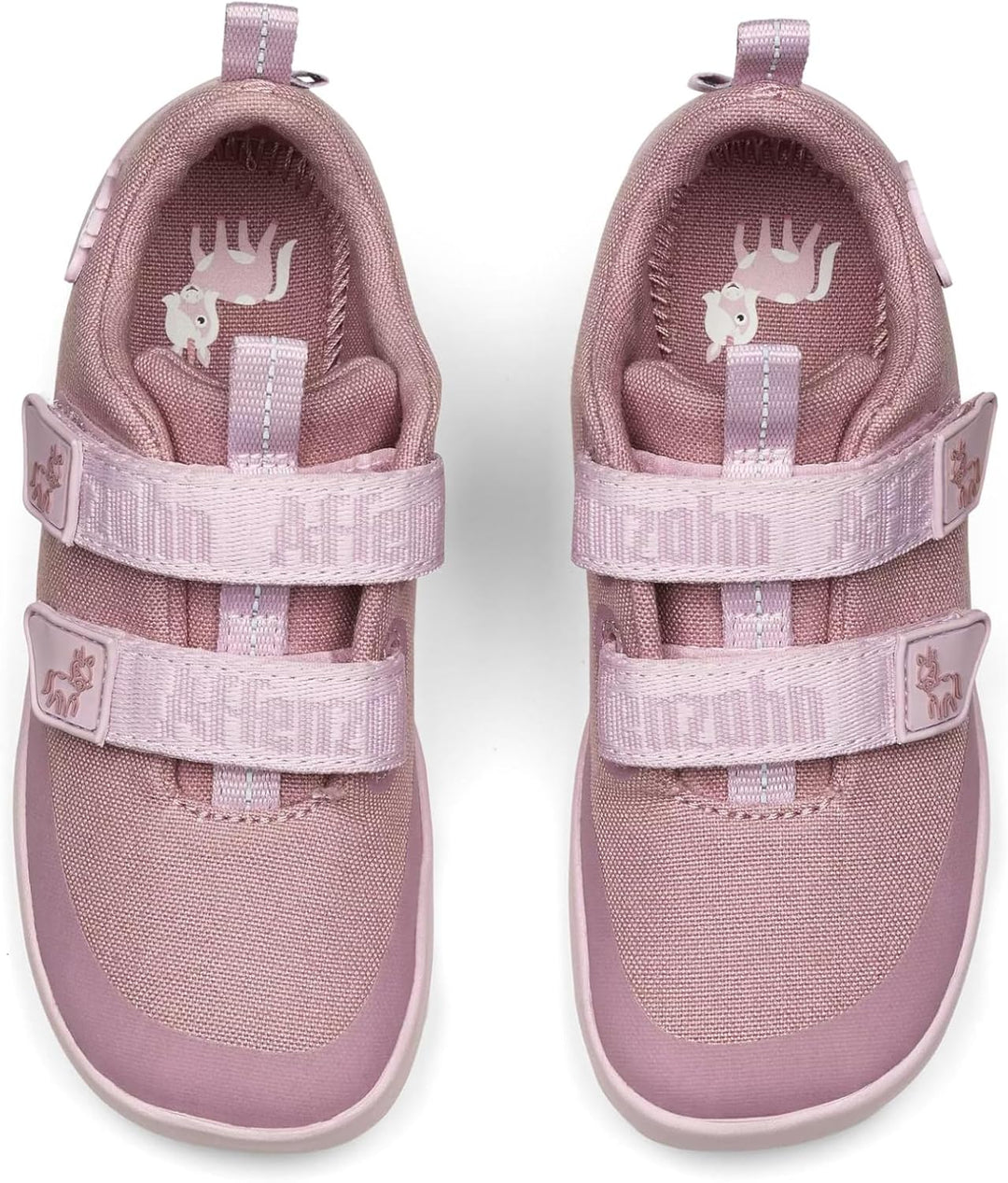 Affenzahn Barfussschuh Baumwolle Lucky Klettverschluss Vegan rutschfest Flexibel Reflektierend für d