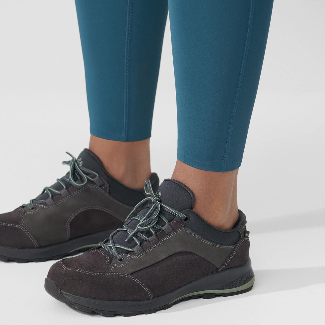 Fjallraven Damen Leggings Abisko Trekking Tights Pro, XXS Indigo Blue-iron Grey