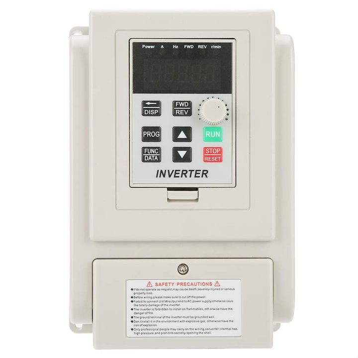 Tosuny VFD Frequenzumrichter, VFD Drehzahlregler Inverter Motor 220 V Einphasen Frequenzumrichter VF