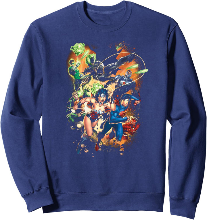 Justice League Battle Ready Sweatshirt