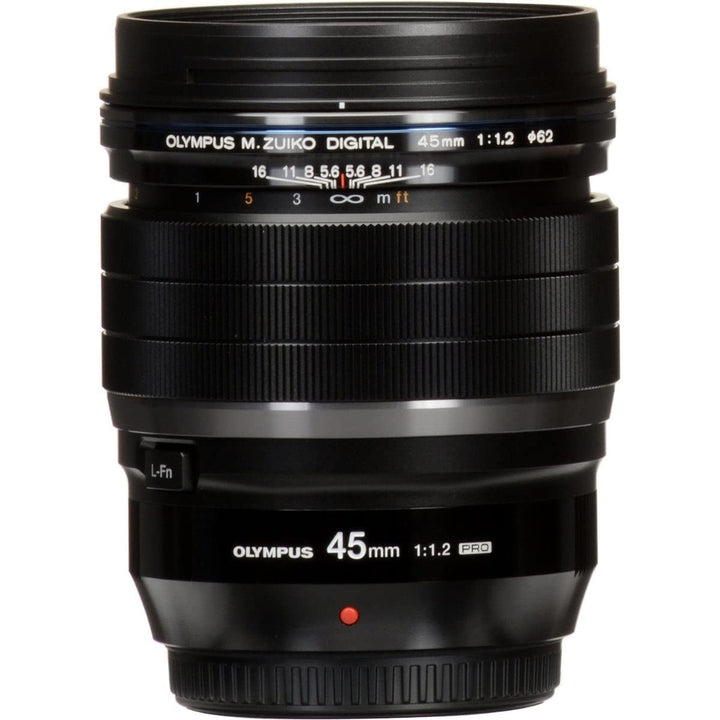 Olympus M.Zuiko Digital ED 45mm F1.2 PRO Objektiv, lichtstarke Festbrennweite, geeignet für alle MFT