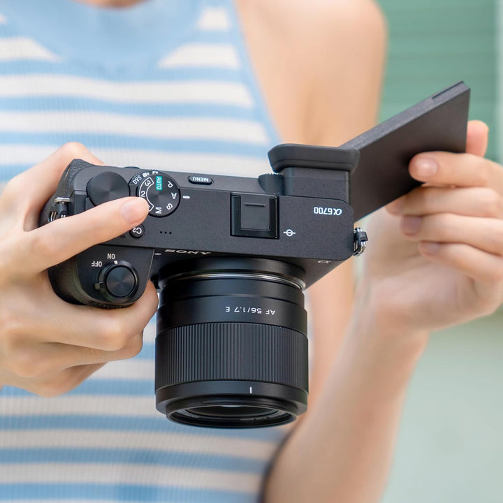 VILTROX 56mm f1.7 E Objektiv für Sony E-Mount 56mm F1.7 E Autofokus Grosse Blende Portrait APS-C Obj