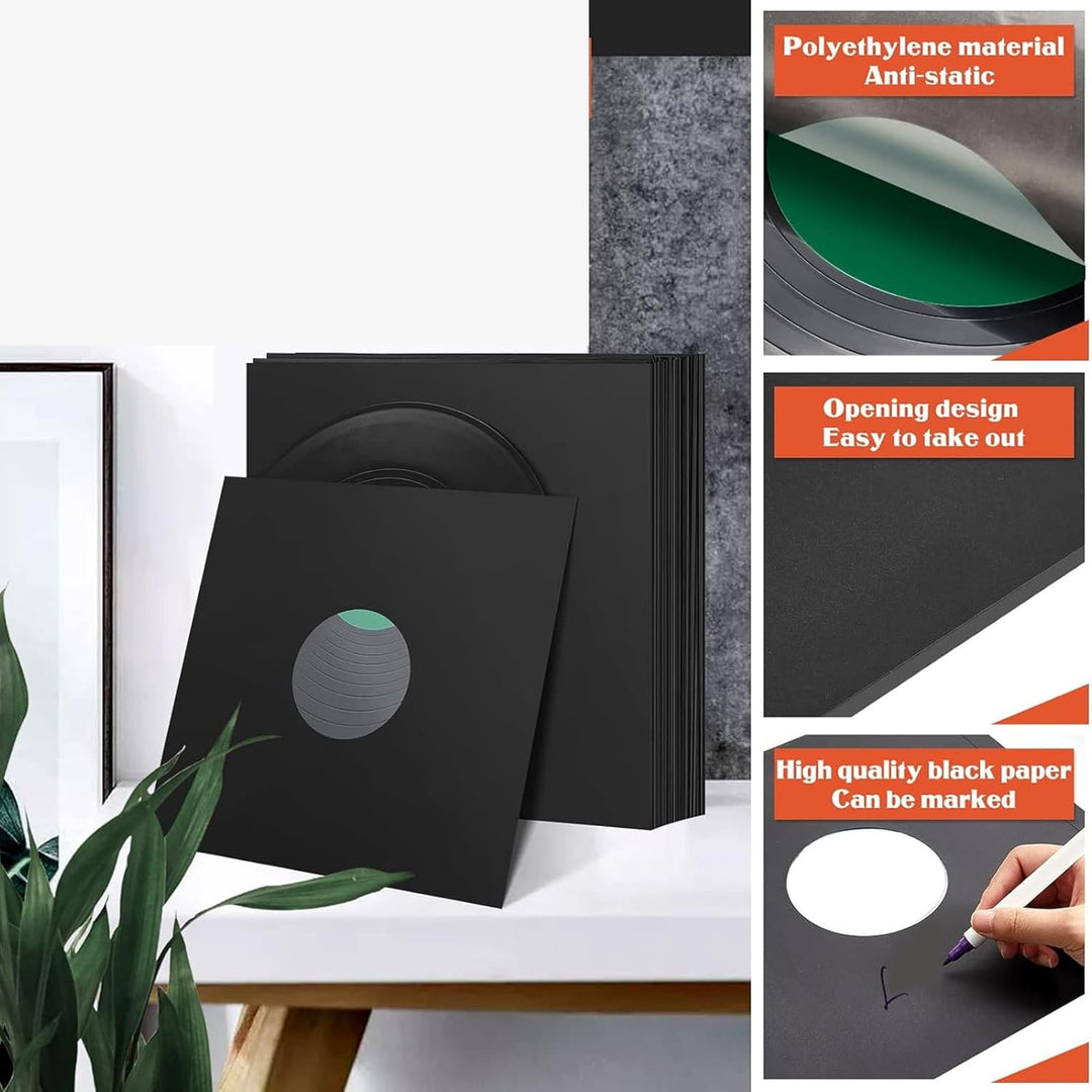 20 Stück Vinyls Schallplattenhüllen, 12 Zoll 350 g/m² Dicke Schallplatten Aussenhüllen aus Pappe, 33