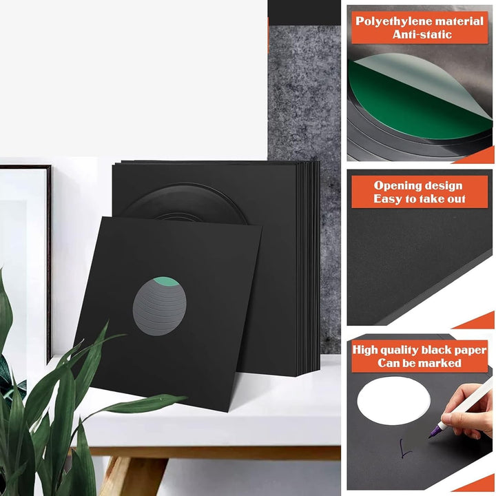 20 Stück Vinyls Schallplattenhüllen, 12 Zoll 350 g/m² Dicke Schallplatten Aussenhüllen aus Pappe, 33