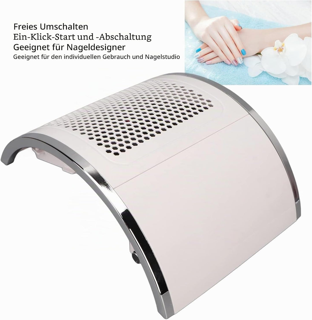 Nagel Staubsauger Professionelle Staubabsaugung Nagelstudio ,Leiser Nagelstaubsauger 4-Lüfter ,Nagel