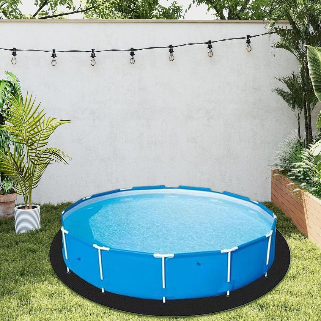 Poolfolien-Unterlegmatte - Dicke Bodenschutzpolsterung - Pool-Polsterung - Für Terrasse Rasen Garten