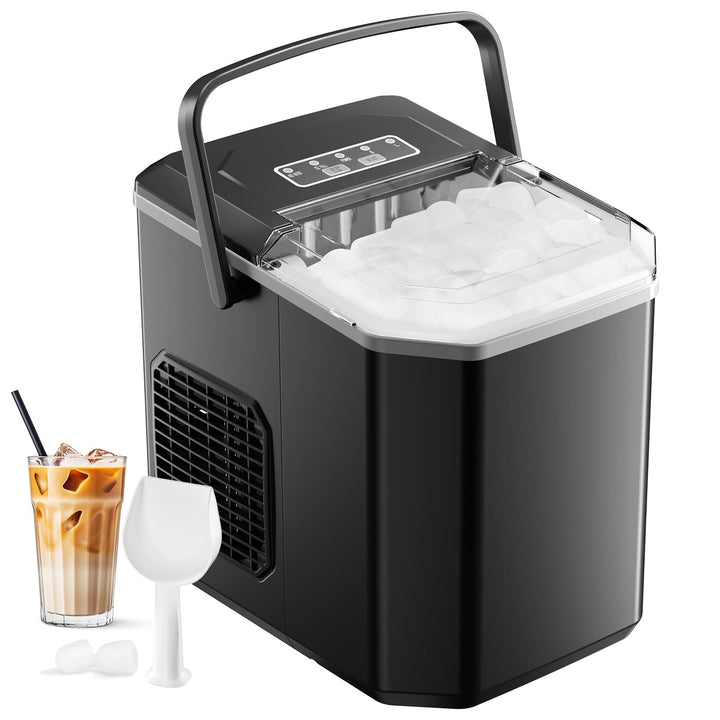 Eiswürfelmaschine, Eiswürfelbereiter Ice Maker 6-13Min Produktionszeit Ice Cube Maker, Eiswürfel Mas