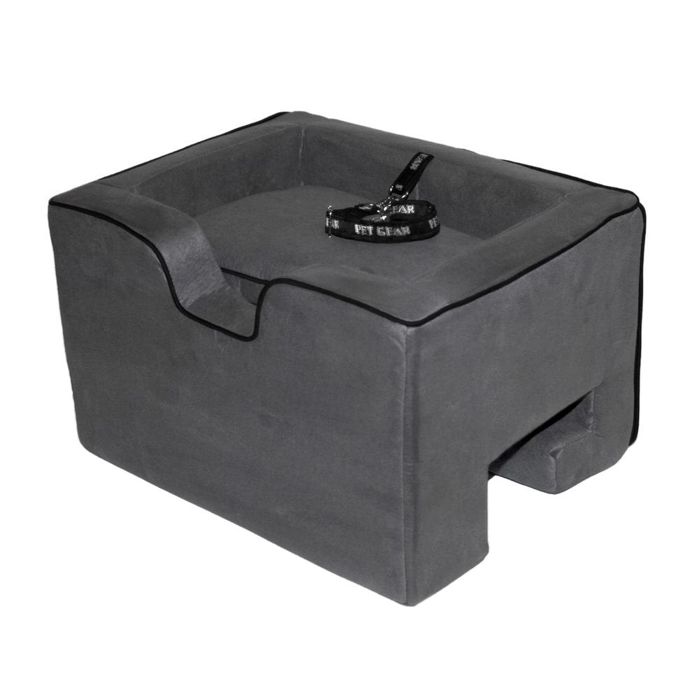 Pet Gear Lookout Booster Auto-Sitz, abnehmbares Komfort-Kissen, inklusive Sicherheitsseil, in Sekund