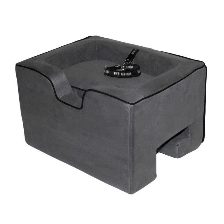 Pet Gear Lookout Booster Auto-Sitz, abnehmbares Komfort-Kissen, inklusive Sicherheitsseil, in Sekund