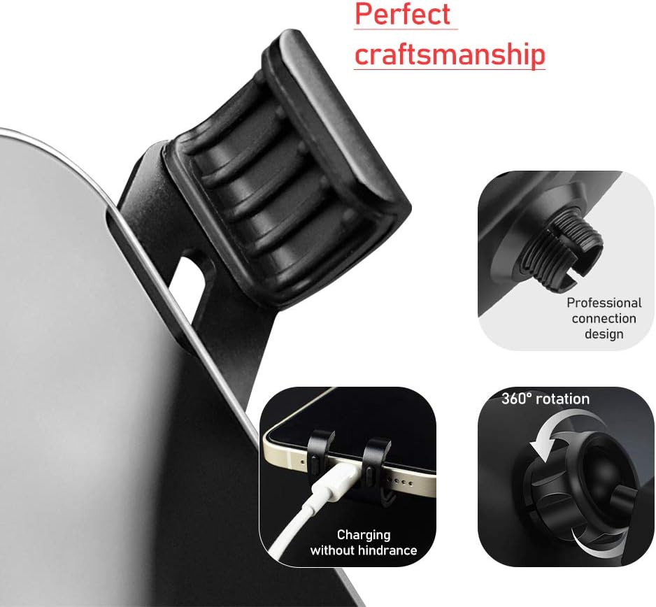 KUNGKIC Auto-Telefonhalterung für Volkswagen VW Tiguan 2012-2016, Einstellbar, Fit für 4-6,2 Zoll Te