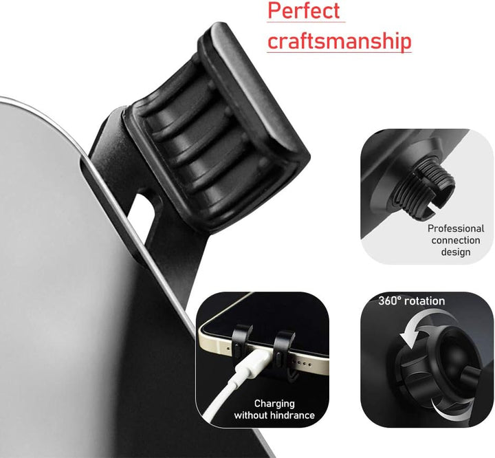 KUNGKIC Auto-Telefonhalterung für Volkswagen VW Tiguan 2012-2016, Einstellbar, Fit für 4-6,2 Zoll Te